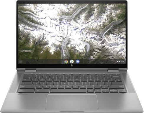 HP Chromebook x360 - 14c-ca0010ca 14 بوصة Intel Pentium Gold 6405U 4GB 64 GB eMMC Chrome OS Metal Silver (متجدد) in Kuwait