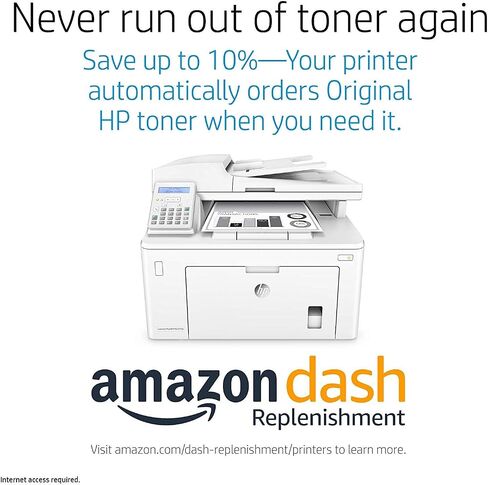 HP LaserJet Pro MFP M227fdn Monochrome All-in-One Printer with built-in Ethernet & 2-sided printing, (G3Q79A) in Saudi Arabia