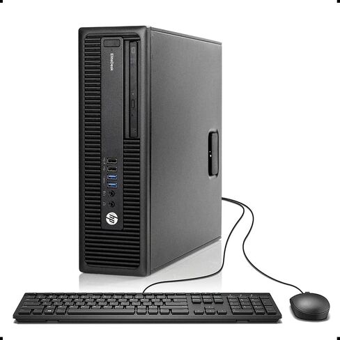 HP EliteDesk 800 G2 Business Desktop, Intel Core i7 6700 3.4Ghz, 32GB DDR4 RAM, 1TB SSD Solid State Drive, Windows 11 Pro (Renewed) in Saudi Arabia