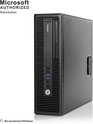 HP EliteDesk 800 G2 Business Desktop, Intel Core i7 6700 3.4Ghz, 32GB DDR4 RAM, 1TB SSD Solid State Drive, Windows 11 Pro (Renewed) in Saudi Arabia