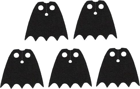 LEGO Batman: Black Batman Capes - New Spongy Fabric x5 - Lot of 5 in Saudi Arabia
