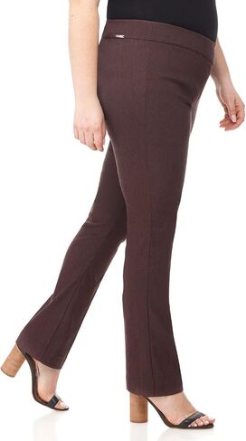 Rekucci Curvy Woman Plus Size Modern Straight Leg Pant w/Tummy Control in Saudi Arabia