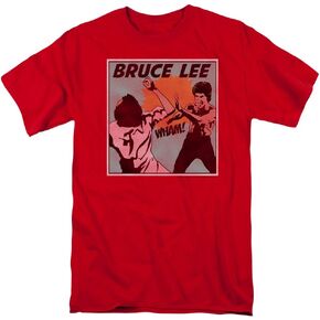 Trevco Boys' Bruce Lee Comic Panel Adult T-Shirt in Kuwait