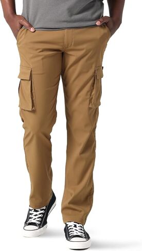 Lee Men's Extreme Motion Synthetic Cargo Straight Fit Pant in Saudi Arabia