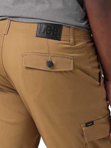 Lee Men's Extreme Motion Synthetic Cargo Straight Fit Pant in Saudi Arabia