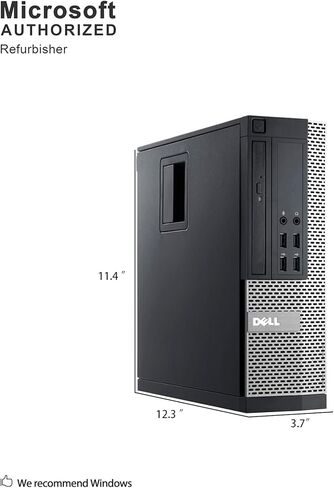 Dell Optiplex 9020 SFF High Performance Desktop Computer, Intel Core i7-4790 up to 4.0GHz, 16GB RAM, 960GB SSD, Windows 10 Pro, USB WiFi Adapter, (Renewed) in Saudi Arabia