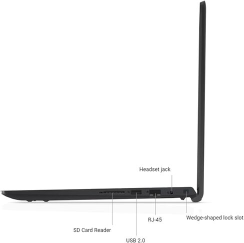 2022 Newest Dell Vostro 3510 Business Laptop, 15.6" FHD Display, Intel Core i5-1135G7 Processor, 16GB DDR4 RAM, 1TB PCIe SSD, Webcam, HDMI, Wi-Fi, Windows 11 Pro, Black in Saudi Arabia