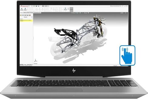 2019 Newest HP Zbook 15V G5 15.6" FHD Touchscreen Mobile Workstation Laptop (Intel Six-Core i7-8750H, 32GB DDR4 RAM, 2TB PCIe NVMe SSD+2TB HDD) Fingerprint, Backlit, Thunderbolt, Windows 10 Pro in Kuwait
