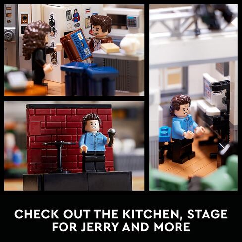 LEGO Ideas Seinfeld 21328 Building Kit; Collectible Display Model; Delightful 1990s Nostalgia Gift for Adults (1,326 Pieces) in Saudi Arabia