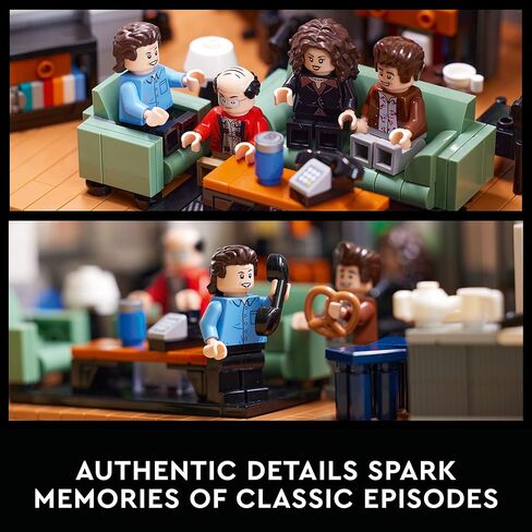 LEGO Ideas Seinfeld 21328 Building Kit; Collectible Display Model; Delightful 1990s Nostalgia Gift for Adults (1,326 Pieces) in Saudi Arabia