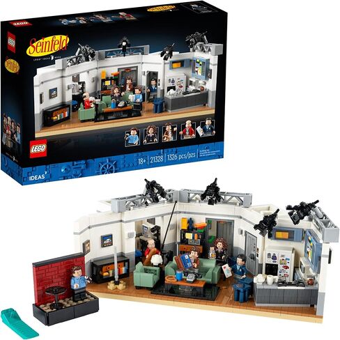 LEGO Ideas Seinfeld 21328 Building Kit; Collectible Display Model; Delightful 1990s Nostalgia Gift for Adults (1,326 Pieces) in Saudi Arabia