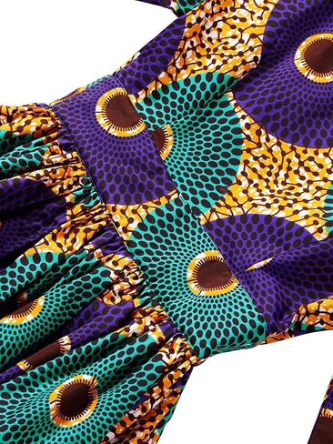 SHENBOLEN Women African Print Shirt Ankara Long Sleeves Top in Saudi Arabia