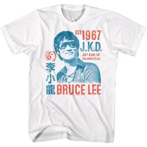 Bruce Lee Martial Artist Jeet Kune Do Est. 1967 Short Sleeve T-Shirts Graphic Tees in Kuwait