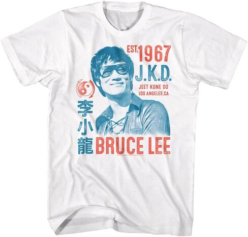 Bruce Lee Martial Artist Jeet Kune Do Est. 1967 Short Sleeve T-Shirts Graphic Tees in Saudi Arabia