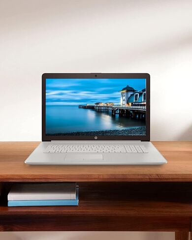 HP Notebook Laptop, 17.3" HD+ Display, 11th Gen Intel Core i3-1115G4 Processor, Intel UHD Graphics, 32GB DDR4 RAM, 2TB PCIe SSD, Wi-Fi 5, HD Webcam, HDMI, RJ-45 Port, Windows 11 Home, Silver in Saudi Arabia