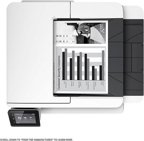 HP LaserJet Pro M426fdn All-in-One Laser Printer with Built-in Ethernet & Double-Sided Printing, Amazon Dash replenishment ready (F6W14A) in Saudi Arabia