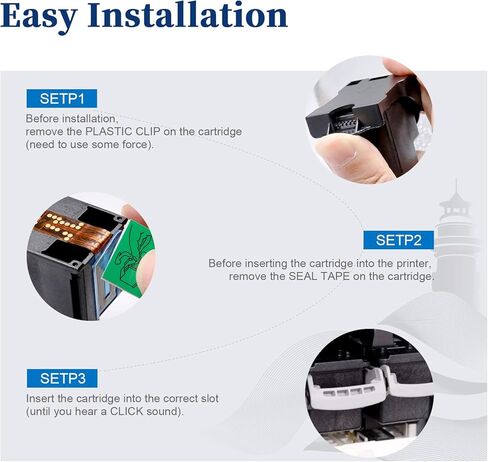 خرطوشة حبر سوداء معاد تصنيعها من InkSpirit 63 XLarge ل HP 63XL ل Envy 4520 3634 OfficeJet 3830 5252 4650 5258 4655 4652 5255 DeskJet 3636 111 3630 1112 3630 36363630 7 363367 بطابعة واحدة (عبوتان) in Kuwait