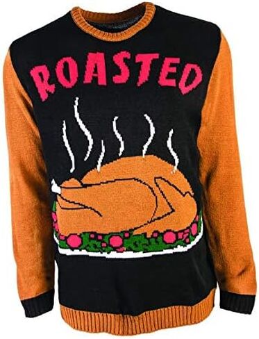 Forum Novelties Adult Roasted Turkey Ugly Thanksgiving Sweater in Kuwait