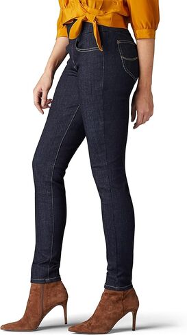 بنطلون جينز Lee Women's Sculpting Slim Fit Skinny Pull على الجينز in Kuwait