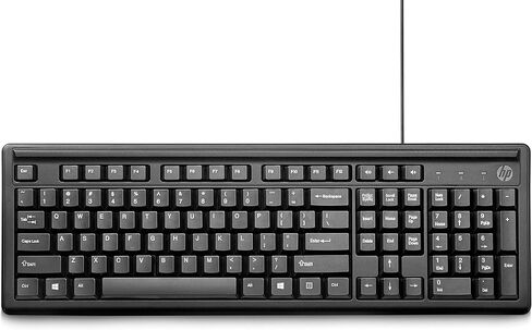 HP 100 Wired Keyboard, Black (2Un30aa#Abl) in Saudi Arabia