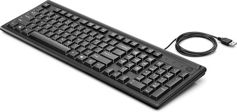 HP 100 Wired Keyboard, Black (2Un30aa#Abl) in Saudi Arabia