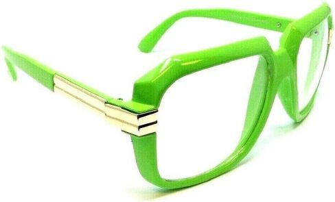 Gazelle Emcee Oversized Square Sunglasses w/ Clear Lenses in Saudi Arabia