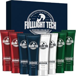 Shaving Kit for Men w/Straight Razor,Shaving Soap,2 PACK Shaving Cream,Pre-Shave Oil,After Shave Balm Gel,Mens Christmas Stocking Stuffers Gift for Men Husband Dad Him Unique Birthday Gifts Boyfriend in Saudi Arabia