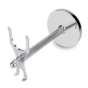 Safety Razor and Shaving Brush Stand, Extra Wide Openings, Wider Base, Manly Look in Saudi Arabia