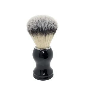 CSB Shaving Brush Synthetic Nylon Hair Knot with Bright Pure Black Plastic Handle - Vegan Shave Brushes for Men in Kuwait