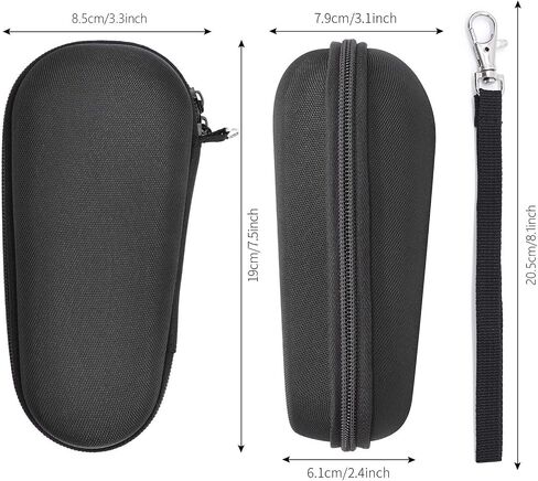 Yinke Case for Braun Series 3/ Series 5, 3040s, 3010S, 5018s, 5140s Electric Razor Shaver, Hard Travel Case Protective Cover Storage Bag (Black interior) in Kuwait