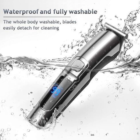 Ufree Beard Trimmer for Men, Waterproof Electric Razor for Nose, Body, Face and Mustache, Cordless Hair Clippers Shavers for Men Grooming Kit, Gifts for Men Husband Father in Saudi Arabia