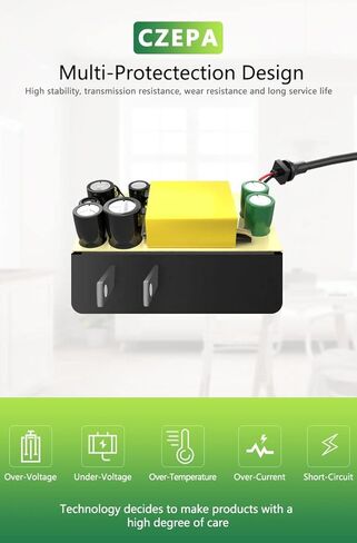 شاحن Czepa 4V متوافق مع ماكينة الحلاقة الكهربائية Wahl Trimmer 9818 9818L 9880L 9888L 9865 9854 9854L AC DC سلك محول التيار الكهربائي P/N S003HU0420060 in Kuwait