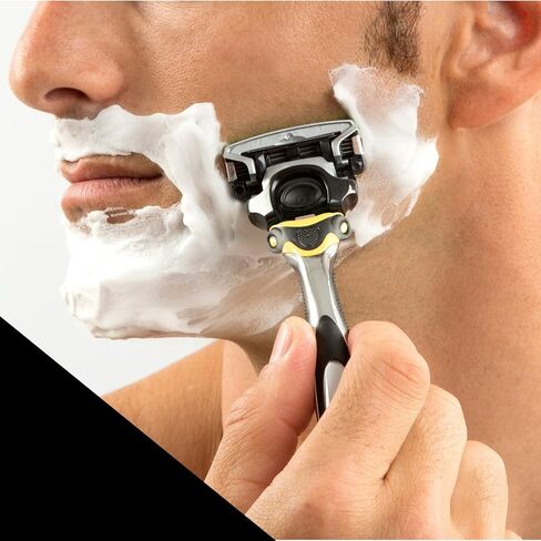 Schick Hydro 5 Sense Energize Razor with Shock Absorb Technology for Men, 1 Handle with 2 Refills in Saudi Arabia