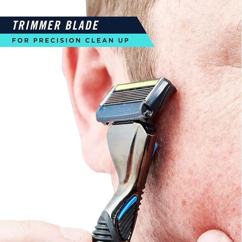 SWIPE Premium Men's 6-Blade Razor Kit (Flex Head Handle + 24 Refills) in Saudi Arabia