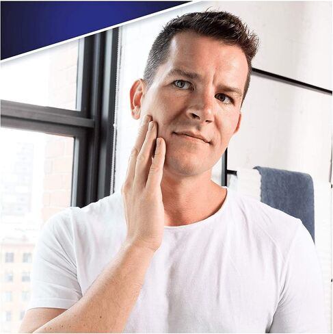 Gillette Sensor Excel Men's Razor + 3 Razor Blade Refills, Self-Adjusting Twin Razor Blades, Fit All Gillette Sensor Razors in Saudi Arabia