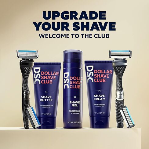 Dollar Shave Club 6-Blade Razor Refill Cartridges for an Extra Close Shave Shave with Precision 4 Count in Saudi Arabia