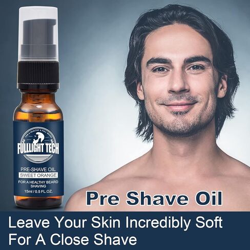 Shaving Kit for Men w/Straight Razor,Shaving Soap,2 PACK Shaving Cream,Pre-Shave Oil,After Shave Balm Gel,Mens Christmas Stocking Stuffers Gift for Men Husband Dad Him Unique Birthday Gifts Boyfriend in Kuwait