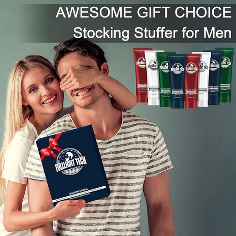 Shaving Kit for Men w/Straight Razor,Shaving Soap,2 PACK Shaving Cream,Pre-Shave Oil,After Shave Balm Gel,Mens Christmas Stocking Stuffers Gift for Men Husband Dad Him Unique Birthday Gifts Boyfriend in Saudi Arabia