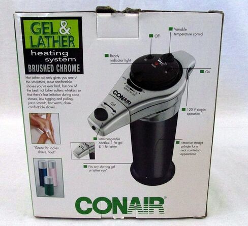 Conair HGL1 Combination Hot Gel/Lather Machine, Black in Saudi Arabia