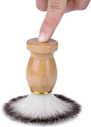 Aethland Mens Shaving Brush Set, Soft Hair Shaving Brush, Stainless Steel Shaving Stand & Acrylic Shaving Bowl for Men Wet Shaving Shave Kit in Saudi Arabia