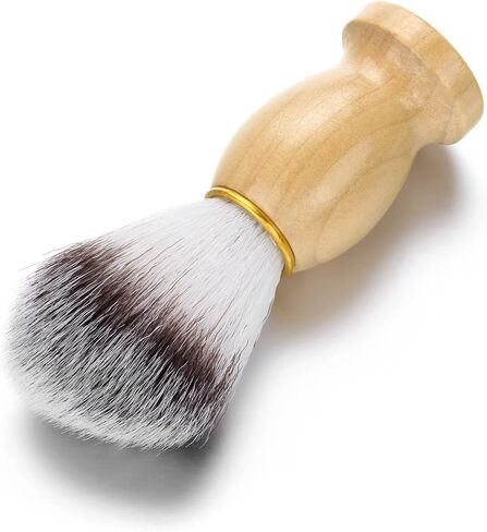Aethland Mens Shaving Brush Set, Soft Hair Shaving Brush, Stainless Steel Shaving Stand & Acrylic Shaving Bowl for Men Wet Shaving Shave Kit in Saudi Arabia