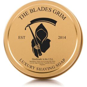 The Blades Grim – Luxury Shave Soap, Handmade in the USA (Smolder, 4oz) in Saudi Arabia