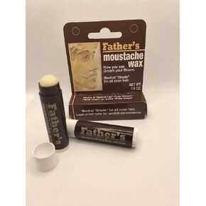 4 Pack Father's Moustache Wax Neutral. Neutral Shade for All Color Hair. Leak Proof Tube for Pocket Convenience (4). ON All Multi Packs at Checkout. in Saudi Arabia
