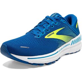 Brooks Adrenaline Gts 22 Sneakers for Men - Textile Lining, Synthetic Sole, and Soft Cushioning for Smooth Ride