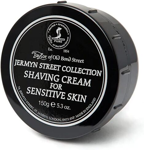 Taylor of Old Bond Street Jermyn Street Luxury Shaving Cream for Sensitive Skin, 5.3-Ounce 01014 in Kuwait