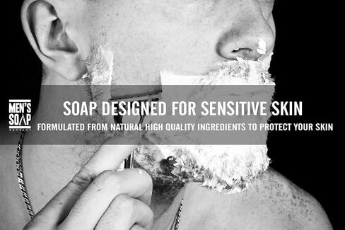 Men’s Soap Company Shaving Soap for Men and Women 4.0 oz Refill Puck Made with Natural Vegan Plant Ingredients. Shea Butter and Vitamin E Create Thick Shave Soap Lather for Skin Protection, Himalaya in Saudi Arabia