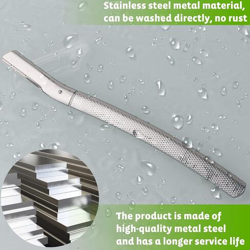 Replacement Blade, Dermaplaning Tool, Stainless Steel Eyebrow Trimmer (Blade) in Saudi Arabia