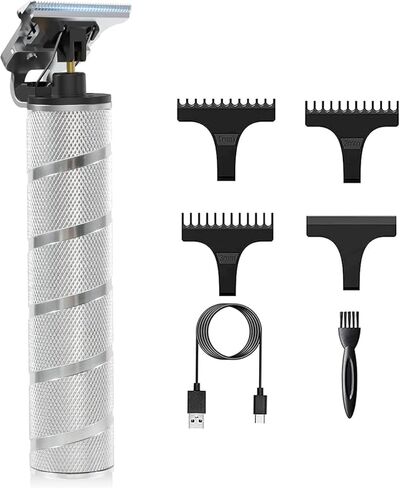 Ufree Hair Trimmer for Men, Beard Trimmer for Men Electric Razor Shavers Cordless Hair Clippers for Men, Zero Gapped T Blade Liners Grooming Hair Cutting Kit, Gifts for Men(Black) in Saudi Arabia