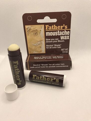 4 Pack Father's Moustache Wax Neutral. Neutral Shade for All Color Hair. Leak Proof Tube for Pocket Convenience (4). ON All Multi Packs at Checkout. in Saudi Arabia