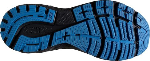 Brooks Adrenaline Gts 22 Sneakers for Men - Textile Lining, Synthetic Sole, and Soft Cushioning for Smooth Ride in Kuwait